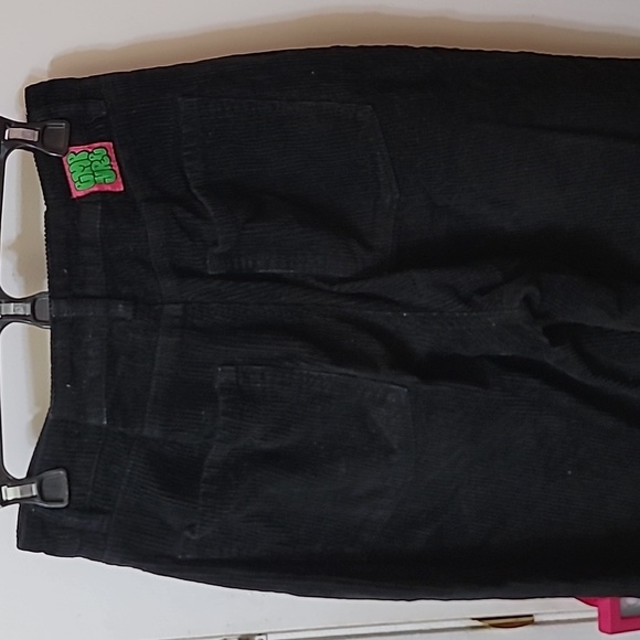 Empyre tori corduroy pants womens baggy y2k logo 90's relaxed fit cotton b31 - Picture 6 of 8